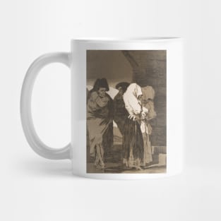 Poor Little Girls! by Francisco Goya Mug